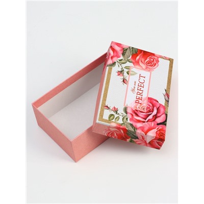 Набор подарочных коробок 10 в 1 Flowers, 32.5 × 20 × 12.5 -12×7×4 см