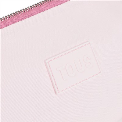 Bolso - cuero - rosa oscuro