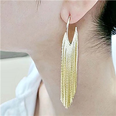 Серьги длинные на гвоздиках арт. 13 2925 (id 267805)