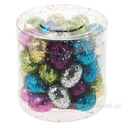 Набор яиц декоративных (пластик), 2,5 см, (50 шт.)