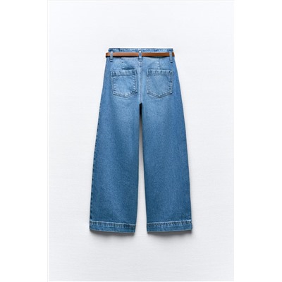 JEANS Z1975 WIDE LEG CROPPED TIRO ALTO