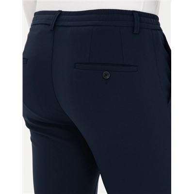 Navy Blue Classic Classic Jogger Pants