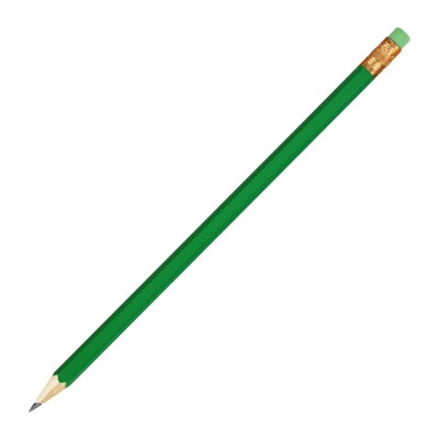 Карандаш чернографитный KOH-I-NOOR, 1 шт., "Astra", НВ, с ластиком, корпус ассорти, заточенный, 1380, 1380002017KSRU