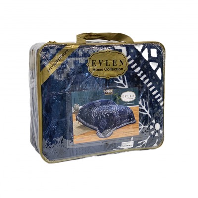 Покрывало EVLEN SUPER SOFT (двухстороннее,2слойное) п/э 220*240  евро Y 940 v4 (D-004) (Акция)