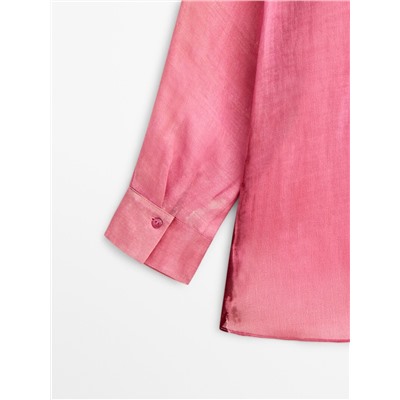 Camisa ramio color block