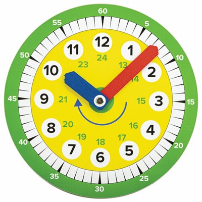 Деревянная игрушка "Умные часы", BRAUBERG KIDS, 665263