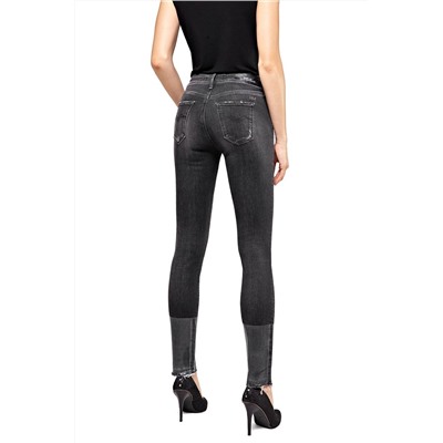 Vaquero skinny fit New Luz - Gris oscuro