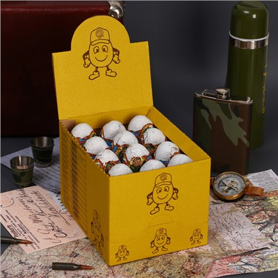Кондитерское изделие "АТЫ-БАТЫ" яйцо с сюрпризом, 20 г