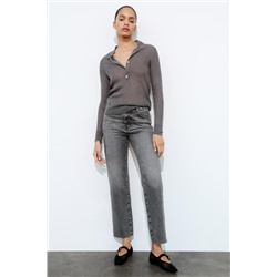 JEANS Z1975 RECTOS TIRO ALTO TOBILLERO