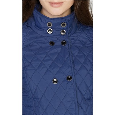 Куртка F012-1210 blue женская стеганая демисезонная