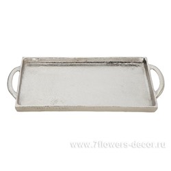 Поднос декоративный (металл), 31x15xH2,5 см