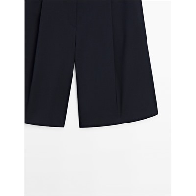 Bermuda larga pinzas conjunto