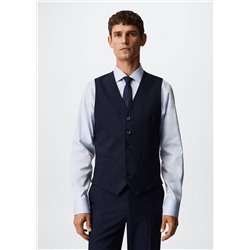Chaleco traje slim fit -  Hombre | MANGO OUTLET España