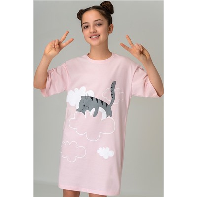 Туника оверсайз для девочки Happyfox