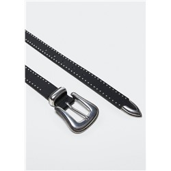 Cinturón hebilla ovalada -  Mujer | MANGO OUTLET España