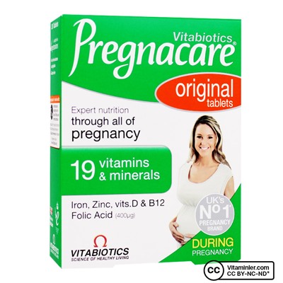 Vitabiotics Pregnacare Original 30 таблеток