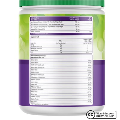 Nature's Supreme Multi Collagen Powder 300 гр без ароматизаторов