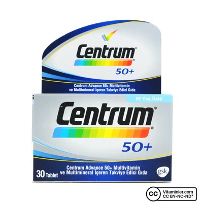 Centrum Advance 50+ Мультивитамины 30 таблеток