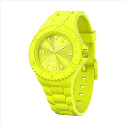 Reloj ICE Generation - silicona - amarillo fluo - Ø: 43 mm