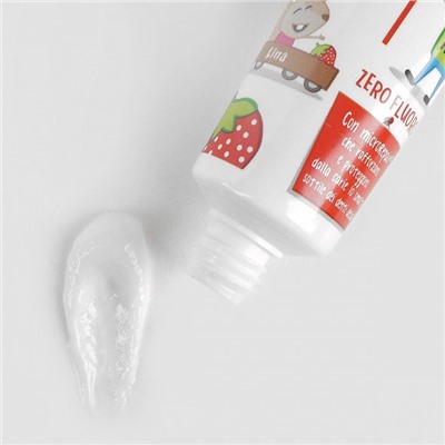 Зубная паста Biorepair Kids со вкусом земляники (от 0 до 6 лет), 50 мл