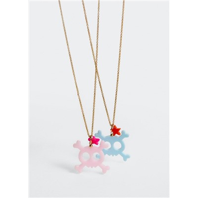 Pack 2 collares combinados -  Niña | MANGO OUTLET España