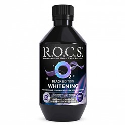 Ополаскиватель R.O.C.S. Black edition Whitening, 400 мл