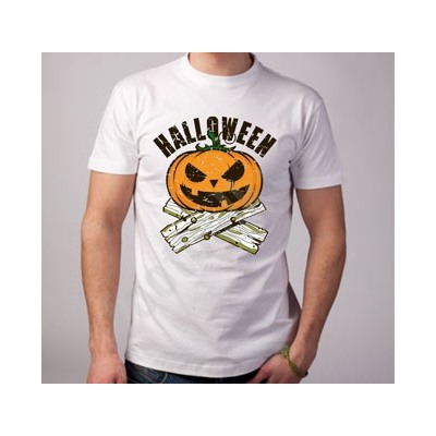 Футболка halloween "Тыква" дрова