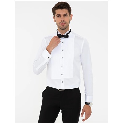 Рубашка для смокинга с белым Slim Fit