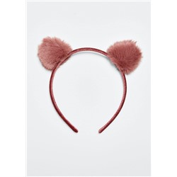 Diadema orejas pelo -  Niña | MANGO OUTLET España