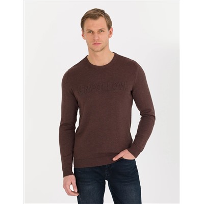 Светло -коричневый стройный велосипед Yaka Knitwear Казах