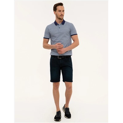 ВМС Blue Standard Fit Jean Shorts