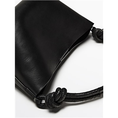 Bolso bandolera piel napa detalle nudo