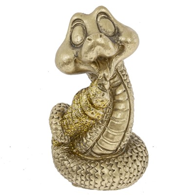 Фигурка декоративная "Змея", L3,5 W4 H6,5 см, 4в.