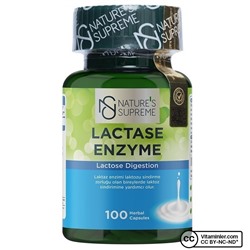 Nature's Supreme фермент лактазы 100 капсул