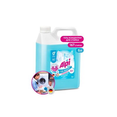 Гель для стирки GraSS ALPI Duo gel концентрат 5кг (п.кан)