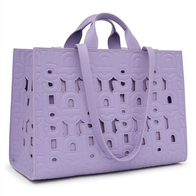 Bolso shopper Manifesto Cut - lila oscuro
