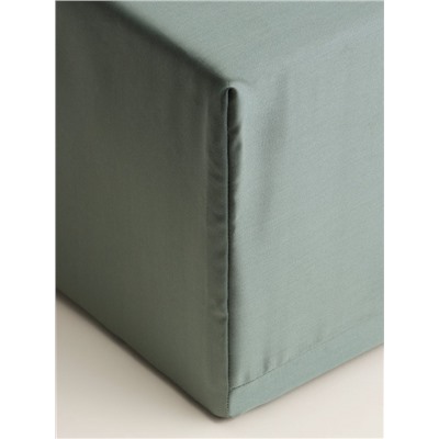 Простыня на резинке SL Home Tencel 140*200+30 см , цв. оливковый