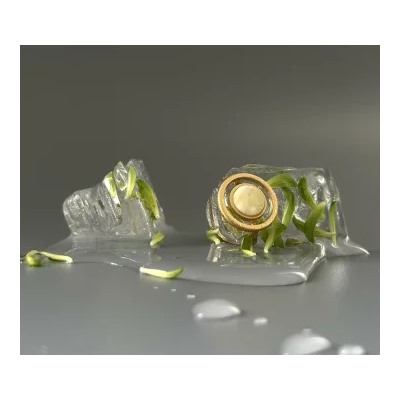 Кольцо серебряное с янтарём R9190ZM