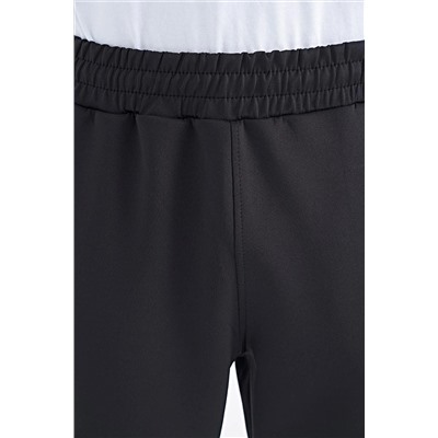 Низ мужского спортивного костюма Bain из черной ткани Scuba — 84949 A13ER-84949