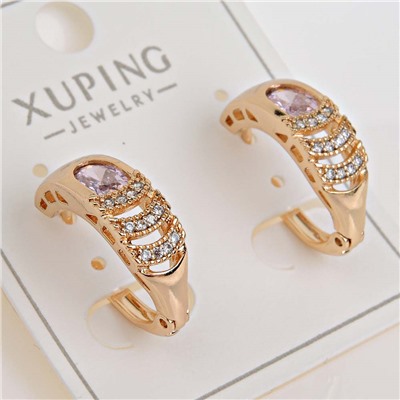 XUPING Серьги с замком кольцо арт. 18 0925 (id 278257)
