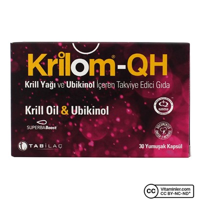 Krilom-QH Масло криля и убихинол 30 капсул