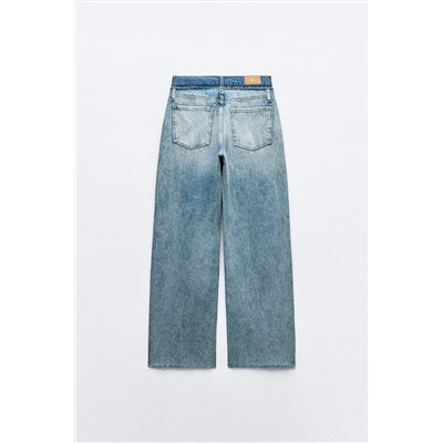 JEANS Z1975 RECTOS DOBLE CINTURA TIRO ALTO FULL LENGTH