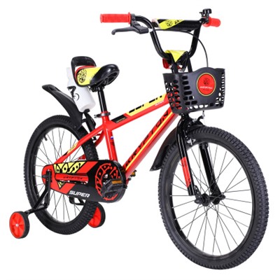 Велосипед 20" Krypton Super KS01RY20 красный жёлтый