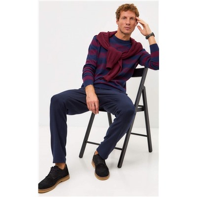 Джемпер P421-1560 d.blue-bordo