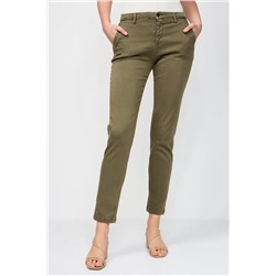 Pantalón slim fit Bettie - Caqui