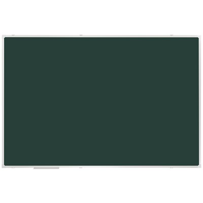 УЦЕНКА - Доска магнитно-меловая OfficeSpace, 100*150см, алюминиевая рамка, полочка
