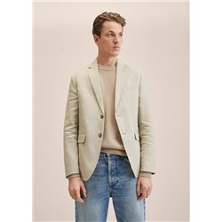 Americana slim fit 100% lino -  Hombre | MANGO OUTLET España