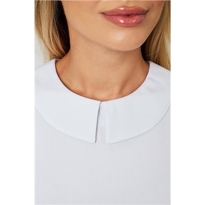 Блуза медицинская женская 3-98-21-1 / Kiara 0 Blanc de blanc