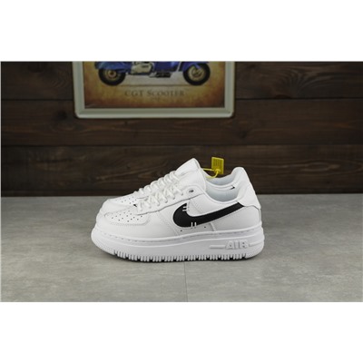 Niкe Air Force 1 Luxe из натуральной прочной кожи