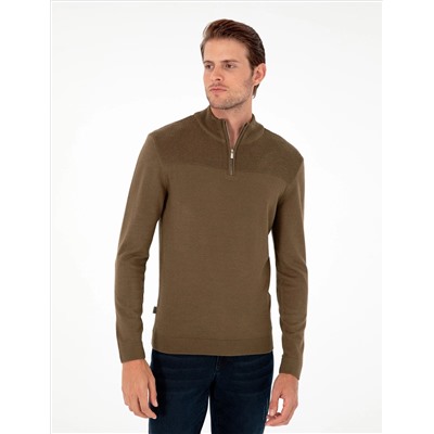 Темный хаки Slim Fit Fit